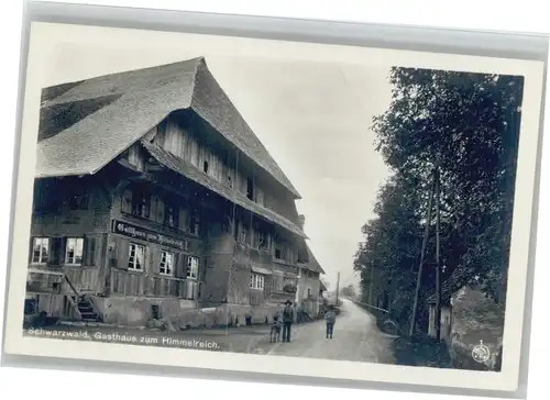 Hoellental Schwarzwald Gasthaus zum Himmelreich *