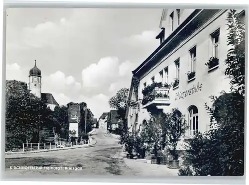 Kirchhofen Breisgau Kirchhofen Winzerstube Sonne *