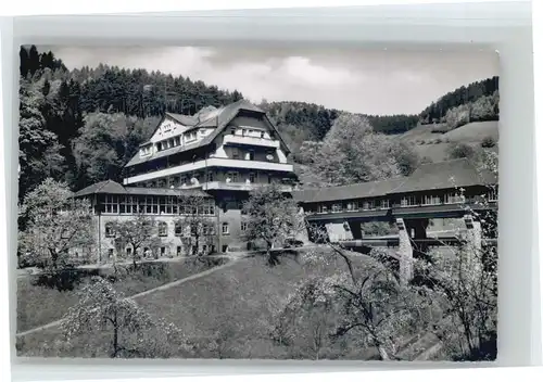 Oberglottertal Sanatorium Glotterbad x