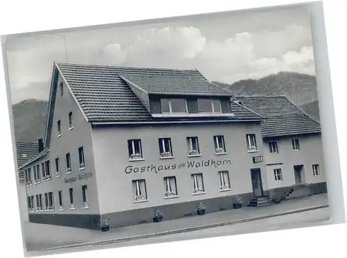 Oberwinden Elztal Gasthaus Waldhorn *