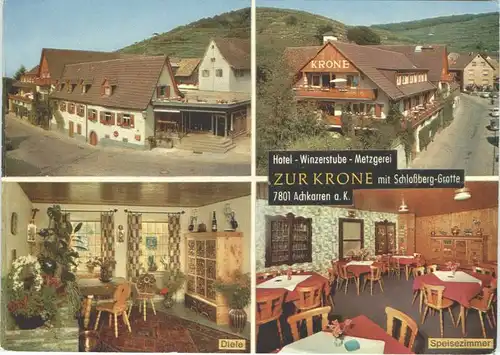Achkarren Hotel Metzgerei Winzerstube zur Krone *