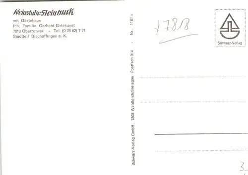 Oberrotweil Weinstube Steinbuck *