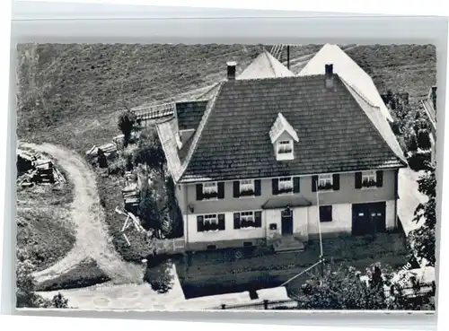 Grafenhausen Schwarzwald Fliegeraufnahme Pension Jaegerhaus *