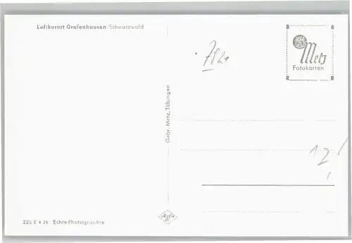 Grafenhausen Schwarzwald  *