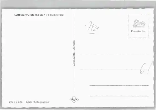 Grafenhausen Schwarzwald  *