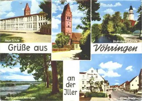 Voehringen Schule St Michaels Kirche Illberbruecke Ulmerstrasse x