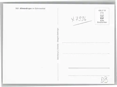 Allmendingen Wuerttemberg  / Allmendingen /Alb-Donau-Kreis LKR