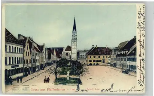 Pfaffenhofen Ilm Stadtplatz x