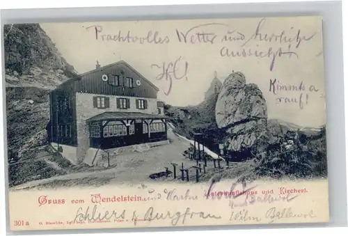 Wendelstein Berg Unterkunftshaus x