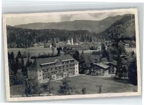 Dorf Kreuth Sanatorium Dr May x