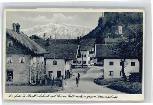 Flintsbach Oberflintsbach Ruine Falkenstein Kaisergebirge x