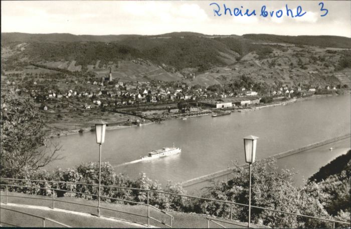 Rheinbrohl Fliegeraufnahme Kat. Rheinbrohl Nr. hf40324 oldthing