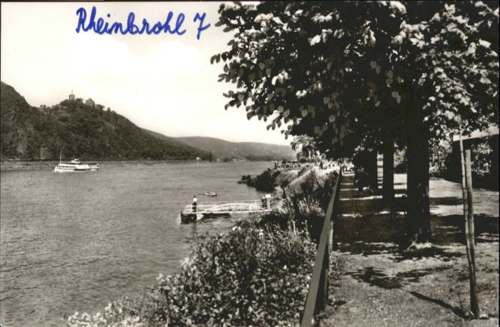 Rheinbrohl Fliegeraufnahme Kat. Rheinbrohl Nr. hf40324 oldthing