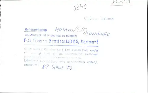 Hamm Sieg Turnhalle *