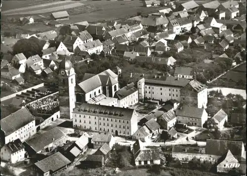 Rohr Niederbayern Benedikter Abtei Fliegeraufnahme  x