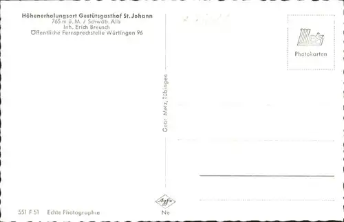 Wuertingen Gestuets Gasthaus St Johann *