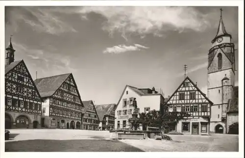 Dornstetten Wuerttemberg Marktplatz *