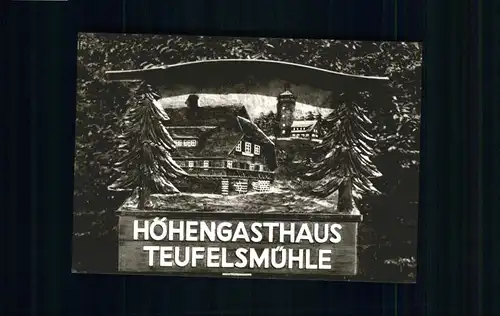 Loffenau Bad Herrenalb Gasthaus Teufelsmuehle *
