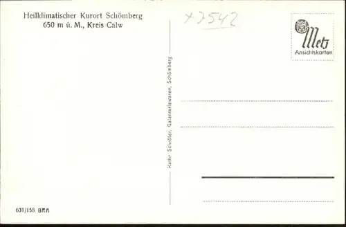 Schoemberg Schwarzwald  *