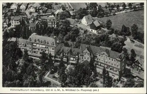 Schoemberg Schwarzwald Fliegeraufnahme *