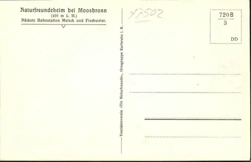 Malsch Karlsruhe Naturfreundehaus Moosbronn *