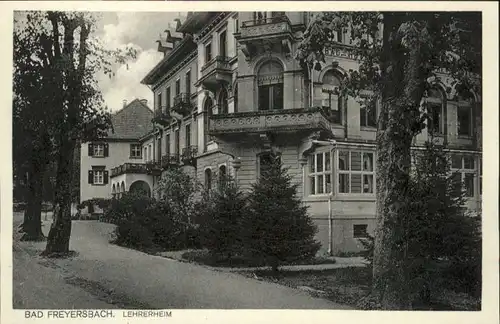 Bad Freyersbach Lehrerheim *