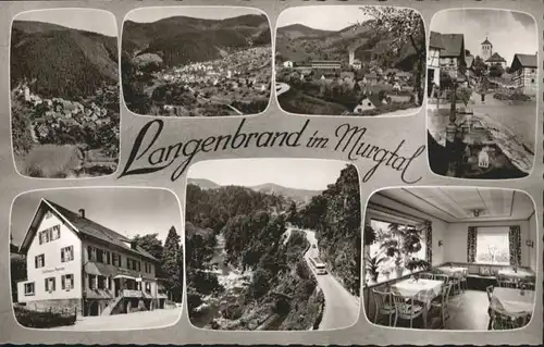 Langenbrand Forbach Gasthof Pension Murgtaeler Hof *