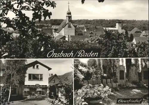 oensbach Ehrenfriedhof *