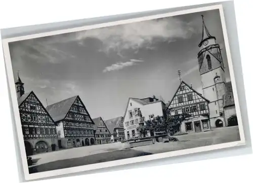 Dornstetten Wuerttemberg Marktplatz *