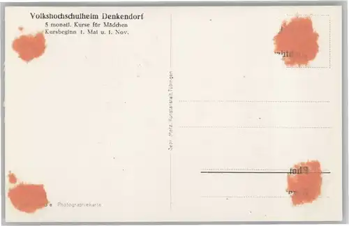 Denkendorf Wuerttemberg Denkendorf Volkshochschulheim * / Denkendorf /Esslingen LKR