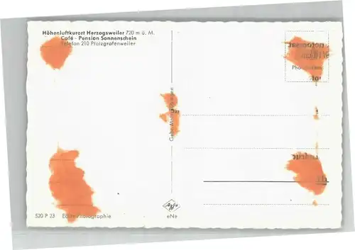 Herzogsweiler  Pension Sonnenschein *