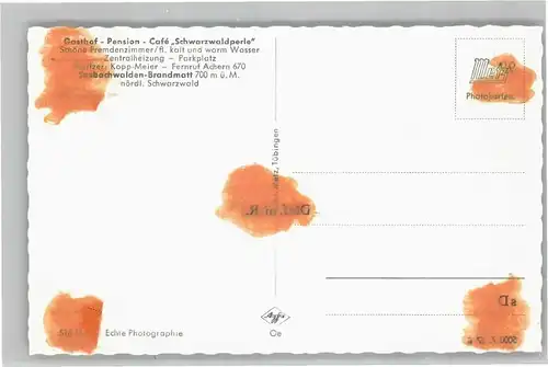 Brandmatt Gasthof Pension Cafe Schwarzwaldperle *