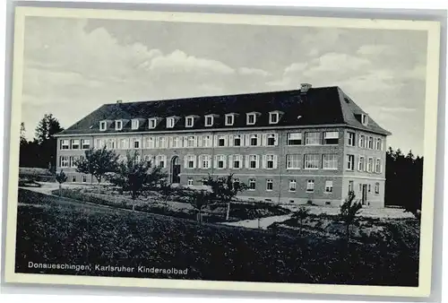 Donaueschingen Karlsruher Kindersolbad *