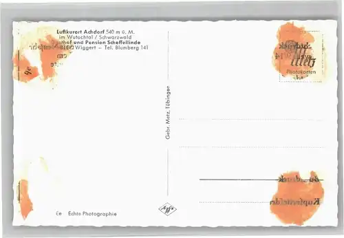 Achdorf Blumberg Achdorf Villingen  * / Blumberg /Schwarzwald-Baar-Kreis LKR