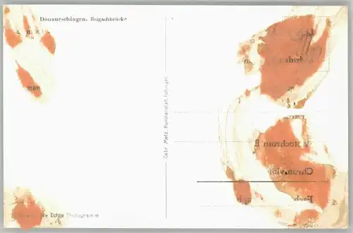Donaueschingen Brigachbruecke *