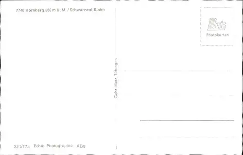 Hornberg Schwarzwald Schwarzwaldbahn *