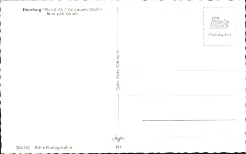 Hornberg Schwarzwald Ortenaukreis Schloss *