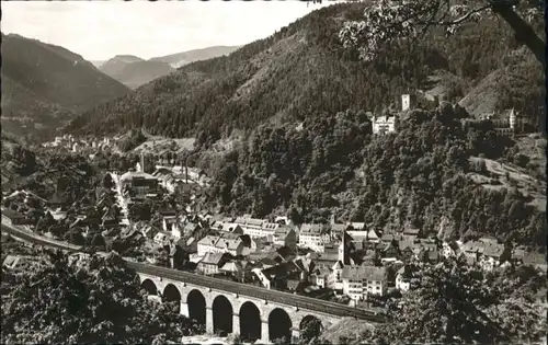 Hornberg Schwarzwald Ortenaukreis Schwarzwaldbahn *
