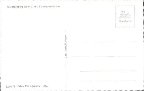Hornberg Schwarzwald Ortenaukreis  *