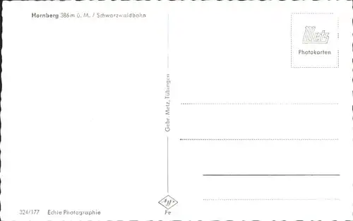 Hornberg Schwarzwald Ortenaukreis Schwarzwaldbahn *