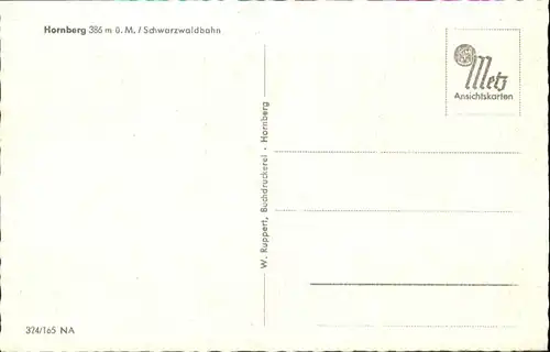 Hornberg Schwarzwald Ortenaukreis  *