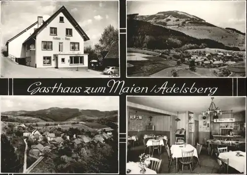 Adelsberg Wiesental Gasthaus zum Maien / Zell im Wiesental /Loerrach LKR