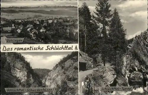 uehlingen-Birkendorf uehlingen Schwedenfelsen Tunnel * / uehlingen-Birkendorf /Waldshut LKR