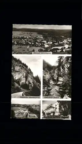 uehlingen-Birkendorf uehlingen Schwedenfelsen Tunnel Schwimmbad Kaufhaus Zwigard * / uehlingen-Birkendorf /Waldshut LKR