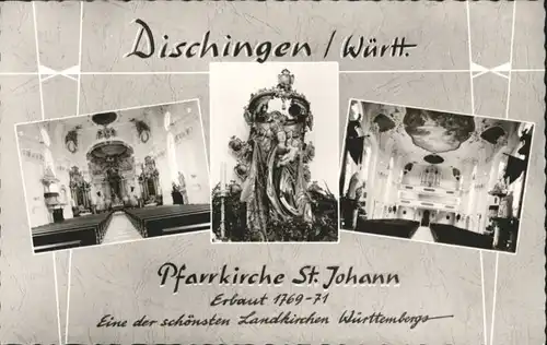 Dischingen Pfarrkirche St Johann *