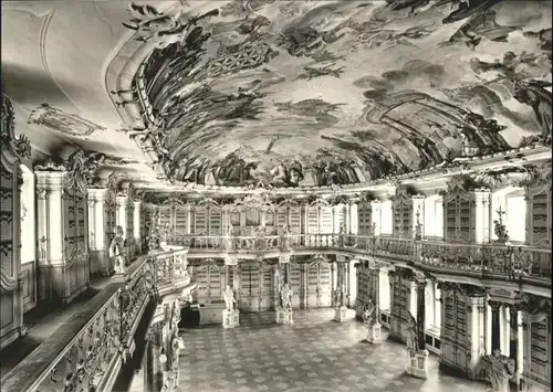 Bad Schussenried Oberschwaebisches Barock Bibliotheksaal *