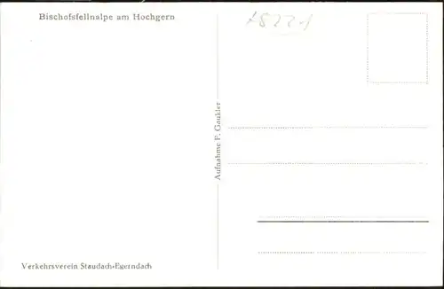 Holzhausen Teisendorf Bischofsfellnalpe Hochgern *