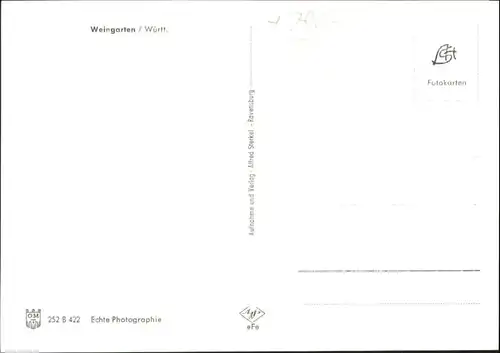 Weingarten Wuerttemberg Weingarten Wuerttemberg  * / Weingarten /Ravensburg LKR