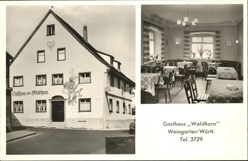 Weingarten Wuerttemberg Weingarten Wuerttemberg Gasthaus Waldhorn * / Weingarten /Ravensburg LKR
