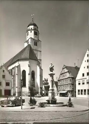 Hoechstaedt Donau Marktplatz *